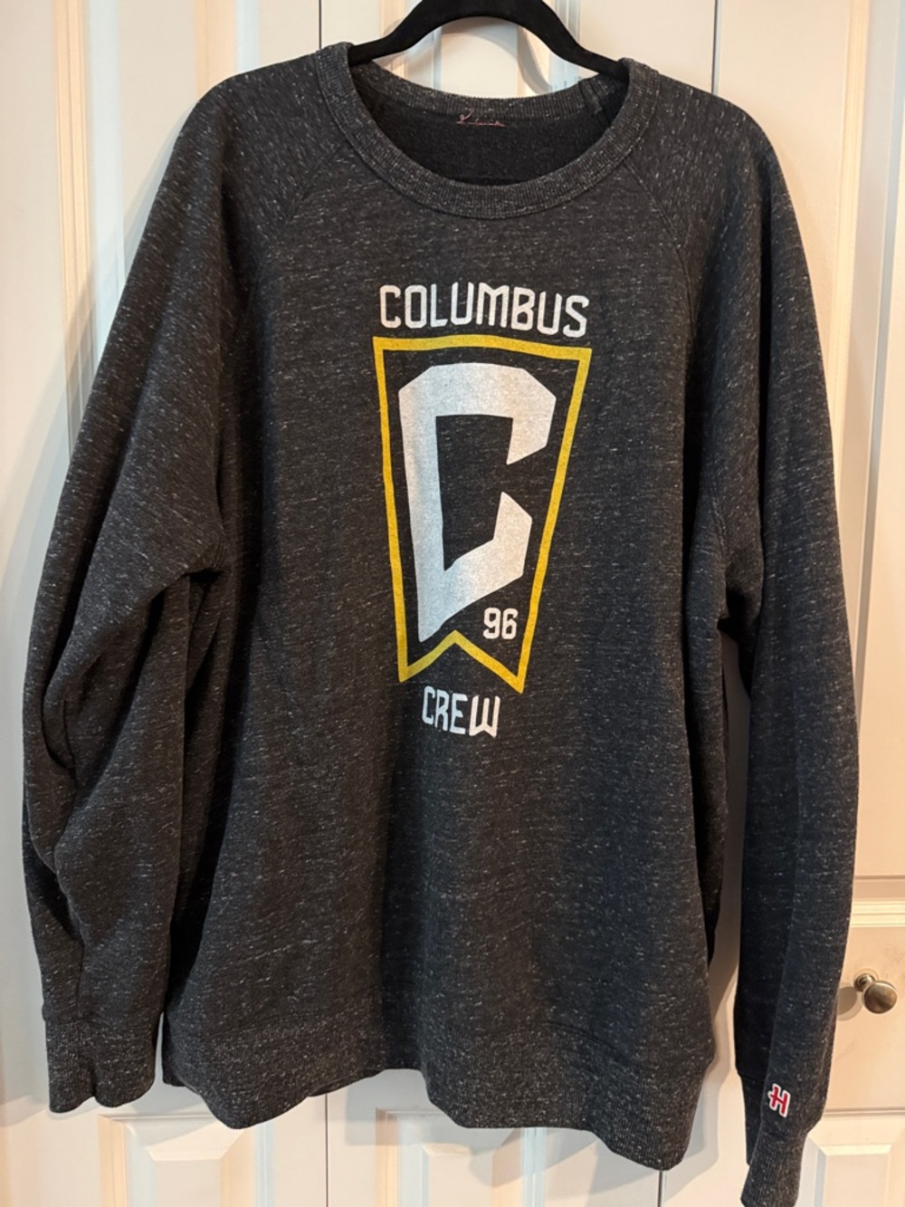 HOMAGE Dark Gray Columbus Crew Graphic Crewneck